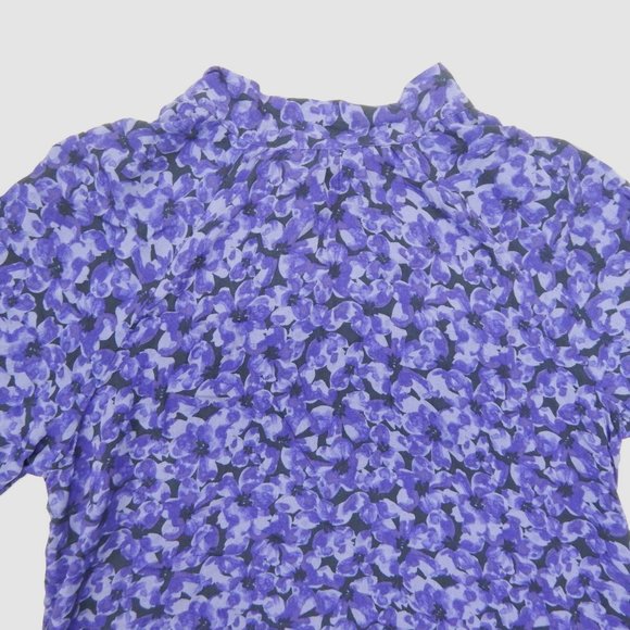 A New Day Women High Neck Tie Back  Top Size M - Picture 3 of 9